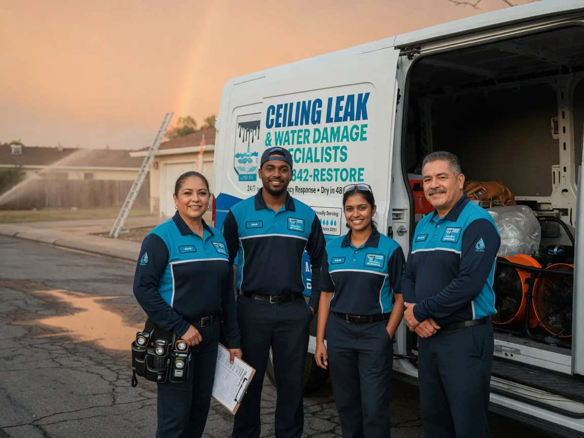 Ceiling Leak Cleanup company in Keisterville, PA
